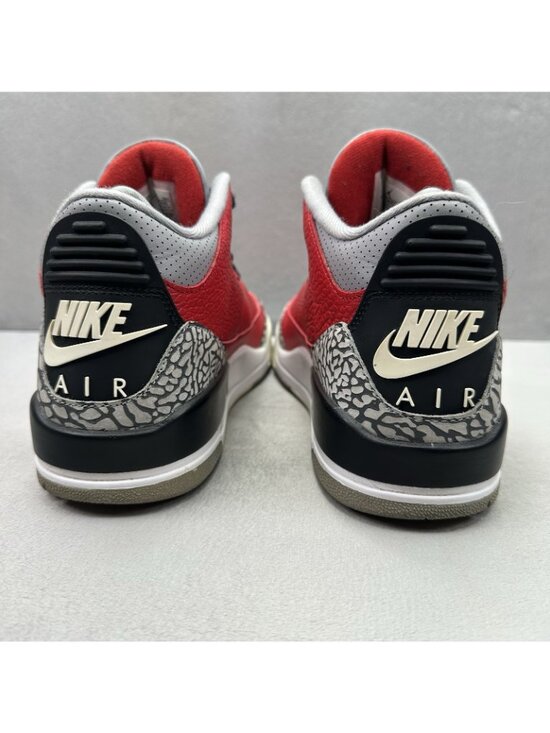 Mens 7 / Womens 8.5 Jordan 3 Retro SE Mid Unite Shoes Fire Red Elephant Sneakers main image 8